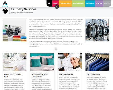 idealworks web design project details