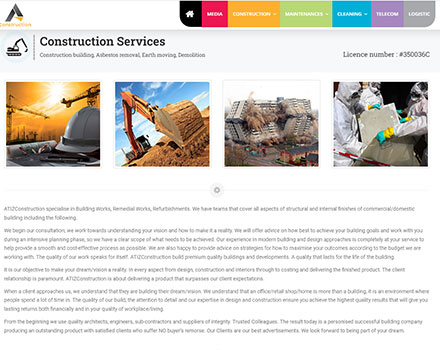 idealworks web design project details